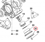Мембрана насоса Ø 125 (VITON) насоса IDS1501/1701/2001