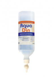 Средство с дезинфицирующим эффектом AquaDin 1000 мл в дозаторах
