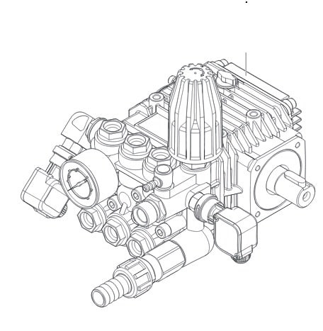 Насос плунжерный высокого давления Comet ZWR-K для К700 (14/200) 2800 об/мин.вал 24 мм Насос плунжерный высокого давления Comet ZWR-K для К700 (14/200) 2800 об/мин.вал 24 мм