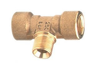 Соединитель Т-образный 3/8" F/M/F