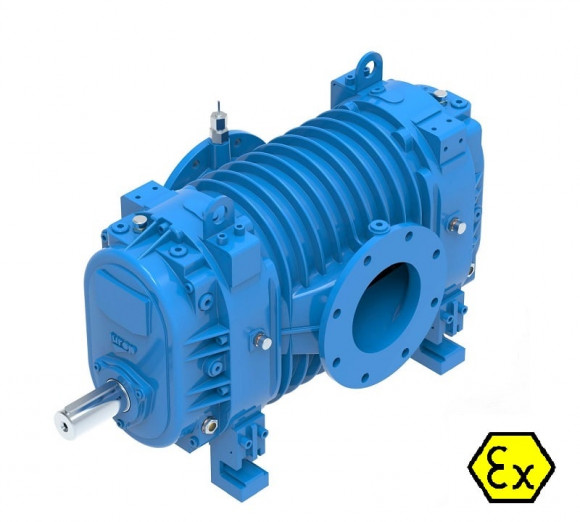 Ротор-компрессор JUROP CTH 130 ATEX HDR, левое вращение