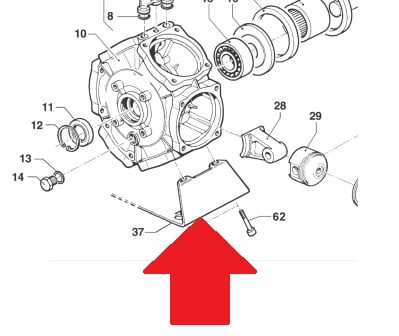 Кронштейн для крепления насоса BP241/251/281/291