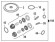 Ремкомплект насоса серии BP 110 (KIT100)/115/135 (KIT120) мембрана NBR