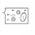 Ремкомплект насоса серии BP241/251/281/291 HS: мембрана NBR (KIT111)