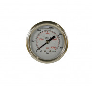 Манометр вход сзади 1/4"ш; Д 50мм; 0-250 бар (нерж)