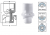 Одноосевая головка UBD A090 E1BG - G 3/4 PTFE 180° Вниз
