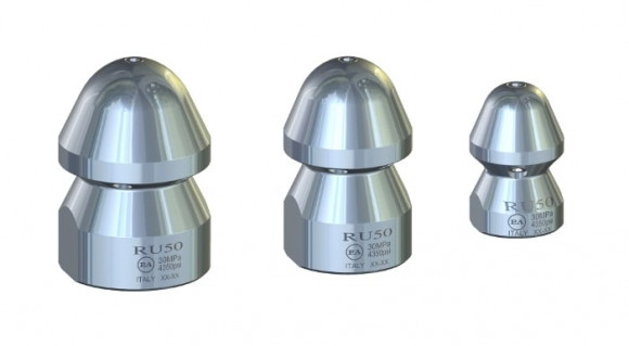 Форсунка каналопромывочная сопло 20; вход 1/2"г; бой 6R