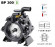 Насос мембранный Comet® серия BP300 (295 л/мин; 20 бар); вал d32 внутрен./шпонка - ВОМ 1"3/8 Насос мембранный Comet® серия BP300 (295 л/мин; 20 бар); вал d32 внутрен./шпонка - ВОМ 1"3/8