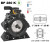 Насос мембранный Comet® серия BP280 D (248л/мин; 20 бар); вал ВОМ 1"3/8