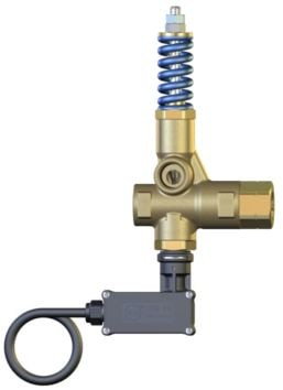 Регулировочный клапан VB85 Rv/310 вход 1/2"г, выход 1/2"г. 80 л/мин 310 бар с микропереключателем Регулировочный клапан VB85 Rv/310 вход 1/2"г, выход 1/2"г. 80 л/мин 310 бар с микропереключателем