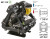 Насос мембранный Comet® серия BP130 D (124 л/мин; 20 бар); вал ВОМ 1"3/8