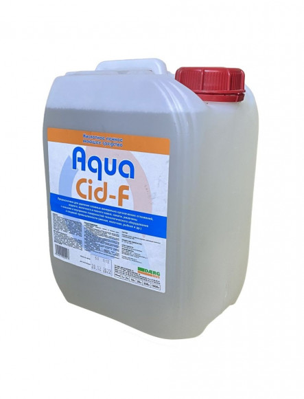 Кислотное пенное моющее средство Aqua Cid-F 5л Кислотное пенное моющее средство Aqua Cid-F 5л