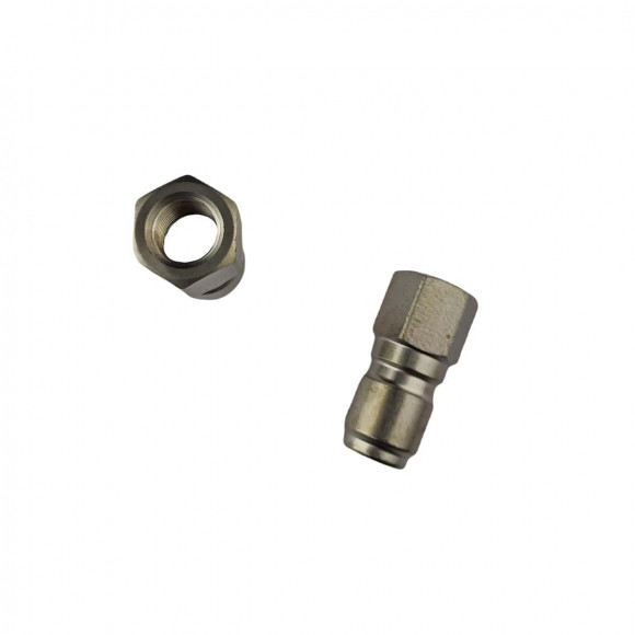 Ниппель ARS 178 высокого давления 1/4"г, 250 бар (нерж).