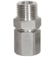 Поворотное устройство прямое (нерж); 1/2"ш-1/2"г, 250 бар