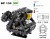 Насос мембранный Comet® серия BP135 (124 л/мин; 20 бар); вал d20 гладкий/шпонка - ВОМ 1"3/8