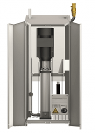 Насосная станция LDC-Q 65/20, 1x3 КВт, 20 бар, 2 пользователя в корпусе из нерж.