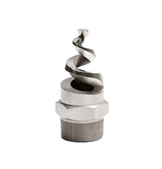 Полноконусная форсунка спирального типа, 2" BSPT, AISI 316L Полноконусная форсунка спирального типа, 2" BSPT, AISI 316L