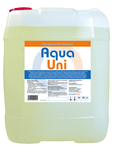 Универсальный очиститель Aqua Uni - 5л Универсальный очиститель Aqua Uni - 5л