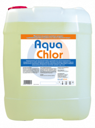 Щелочное не пенное моющее средство с хлором Aqua Chlor- 10л