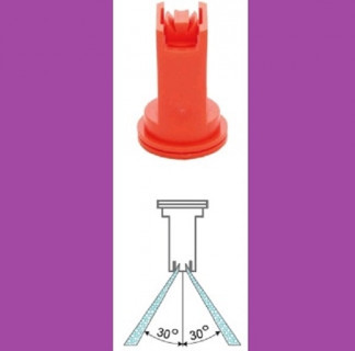 Распылитель Geoline EZK TWIN 110-025 фиол. (пластм.) с подачей воздуха Распылитель Geoline EZK TWIN 110-025 фиол. (пластм.) с подачей воздуха