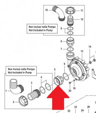 Переходник Ш2"1/2 - Ш2"для насоса C610