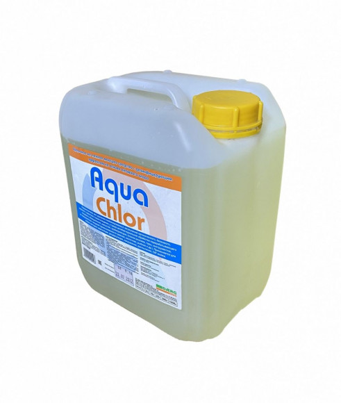 Щелочное не пенное моющее средство с хлором Aqua Chlor- 5л Щелочное не пенное моющее средство с хлором Aqua Chlor- 5л